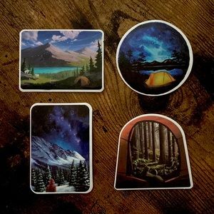 💫 2/$6 Outdoor Scenery Sticker Pack